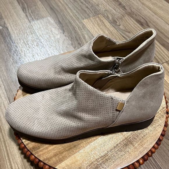 Dr. Scholl's Women's Whoa Loafer Sneaker Boot Toasted Taupe Microsuede Size‎ 7.5 - Picture 4 of 10